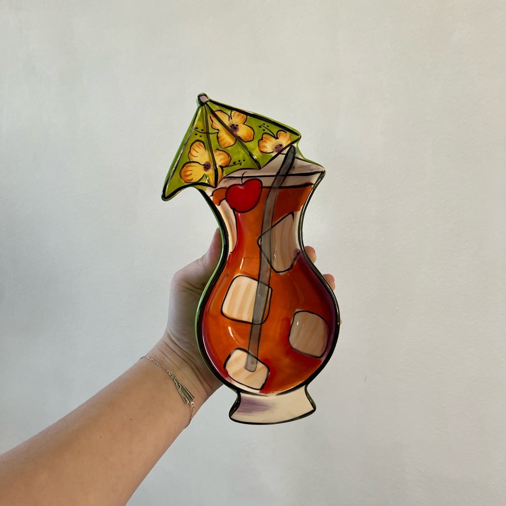 Cocktail Shaped Snack Dish